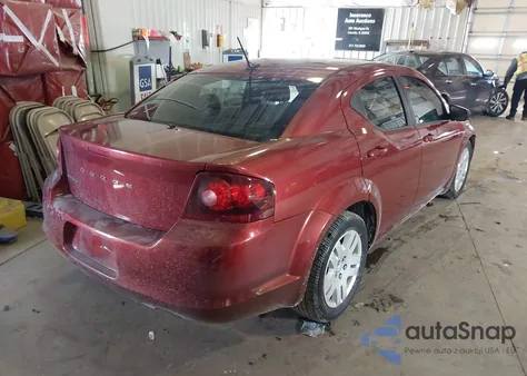 2014 Dodge Avenger Se from USA, damaged, VIN 1C3CDZAB3EN227249